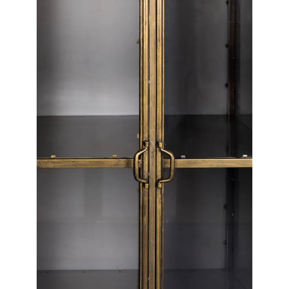 Dutchbone Gertlush vitrinekast goud, foto 7