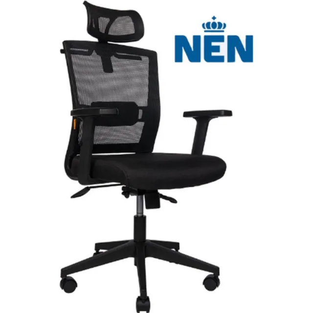 Plaine Ergonomische Bureaustoel met Hoofdsteun - Bureaustoelen voor Volwassenen - Office Chair - Game Gaming Stoel - Kantoorstoel - Volledig Verstelbaar