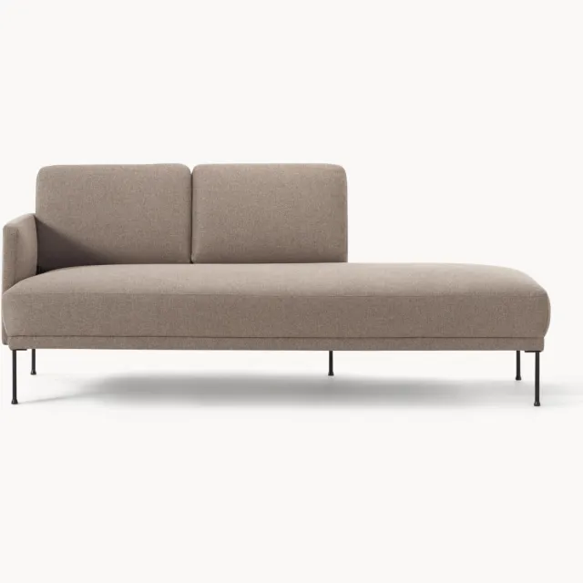 Westwing Collection Stoel Fluente taupe