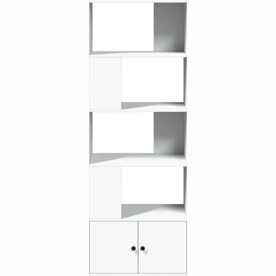 vidaXL Boekenkast 70x36x189 cm bewerkt hout wit