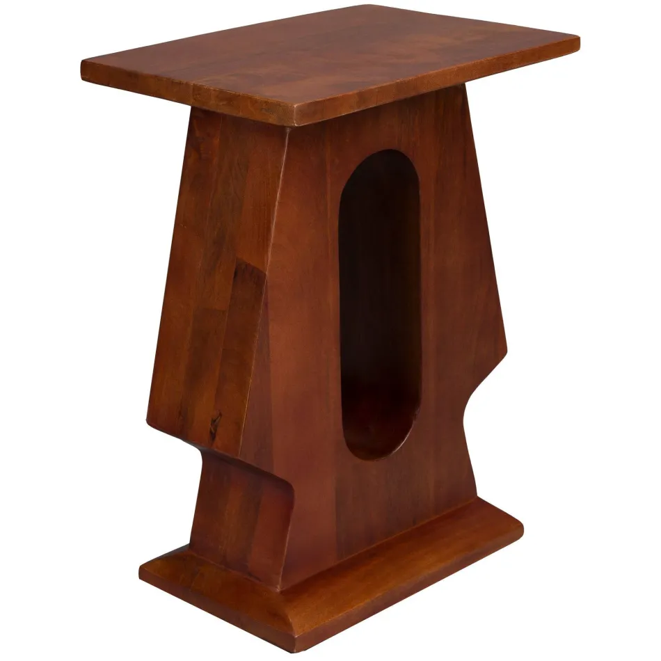 Dutchbone Pilaster bijzettafel bruin