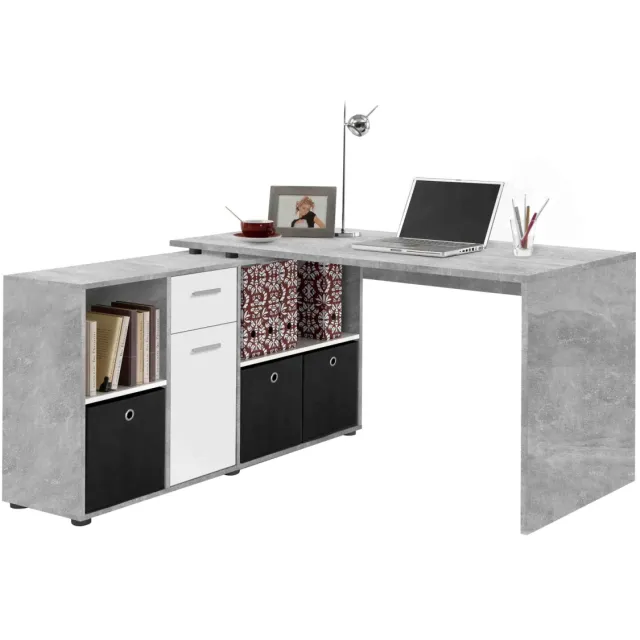 Bureau Apollo Beton grijs, foto 2