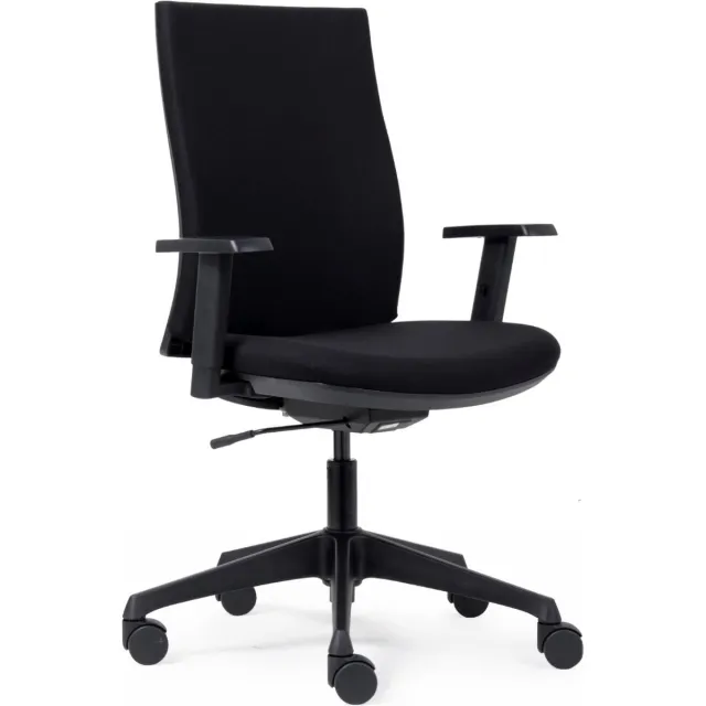Game Hero Office Hero® Admire Ergonomische Bureaustoel - Bureaustoelen voor Volwassenen - Zonder armleuningen - Gemonteerd geleverd - Zwart