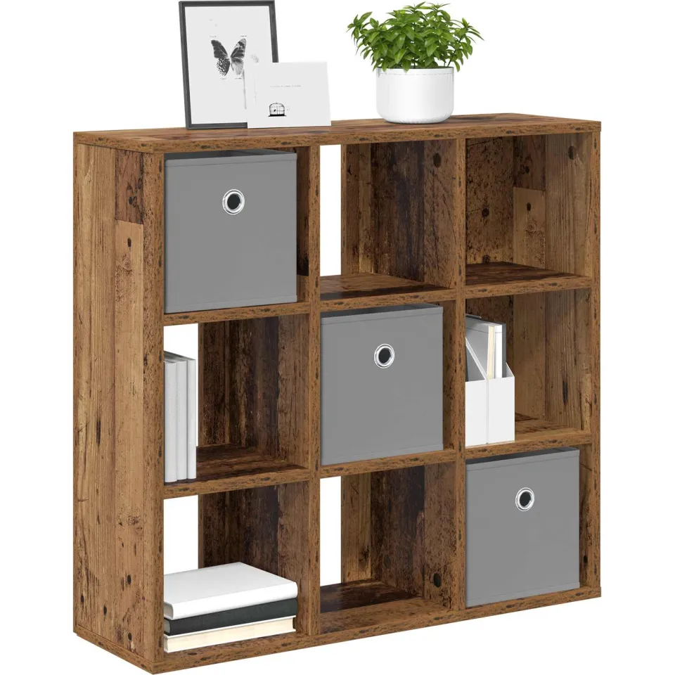 vidaXL Dressoir Oudhout 73,5 x 24 x 69,5 cm Bruin