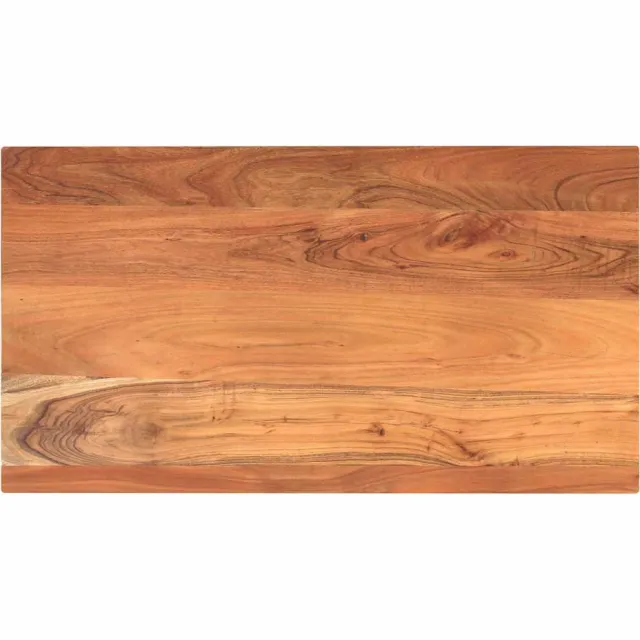 vidaXL Tafelblad rechthoekig 100x70x2,5 cm massief acaciahout Bruin