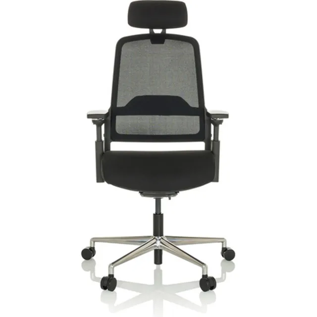 hjh office Bureaustoel / Directiestoel TERARO AX Mesh / Stof zwart hjh OFFICE