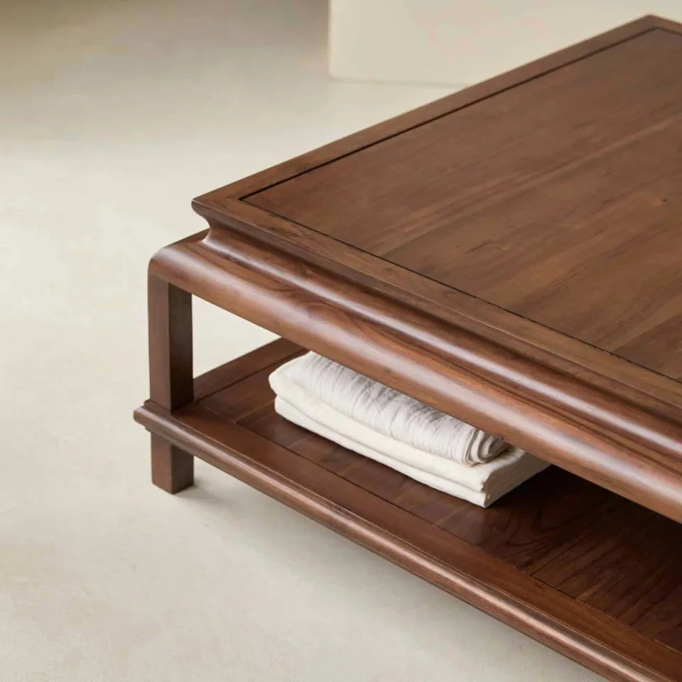 Tikamoon Achille - Salontafel donkerbruin, foto 4