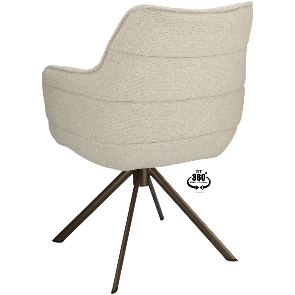 Wehkamp Home armstoel Mové natural, foto 4