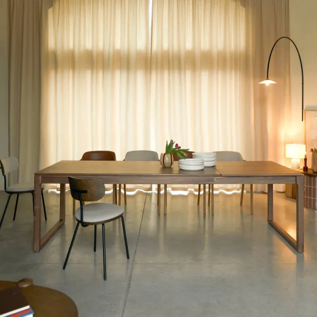 Tikamoon Arto eettafel bruin, foto 2