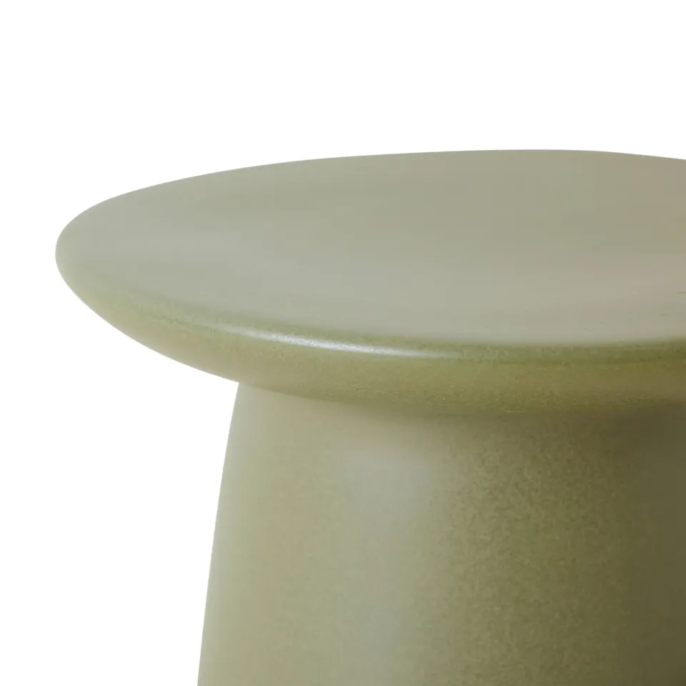 HKLIVING bijzettafel Earthenware groen, foto 6