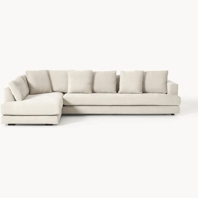 Westwing Collection Hoekbank Tribeca (4-zits) beige
