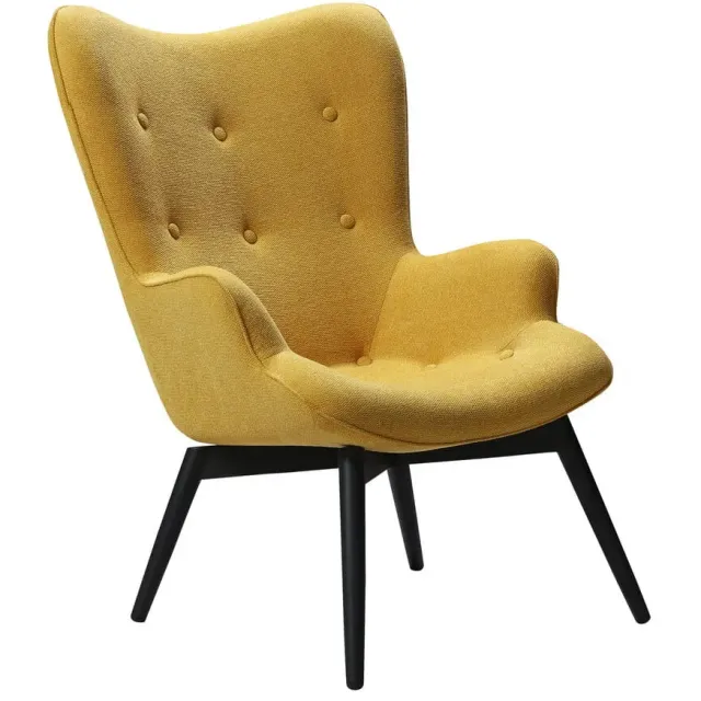 Fauteuil Lisanne geel