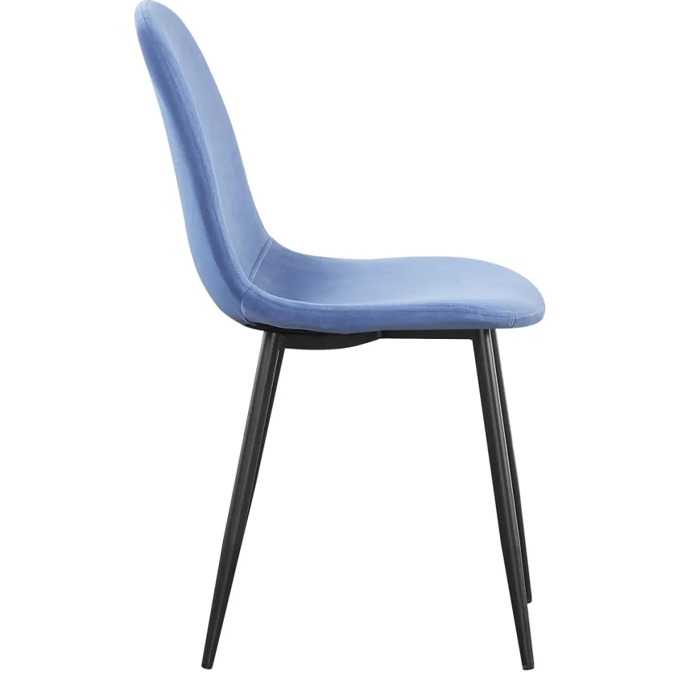 eetkamerstoel Lola blauw, foto 3