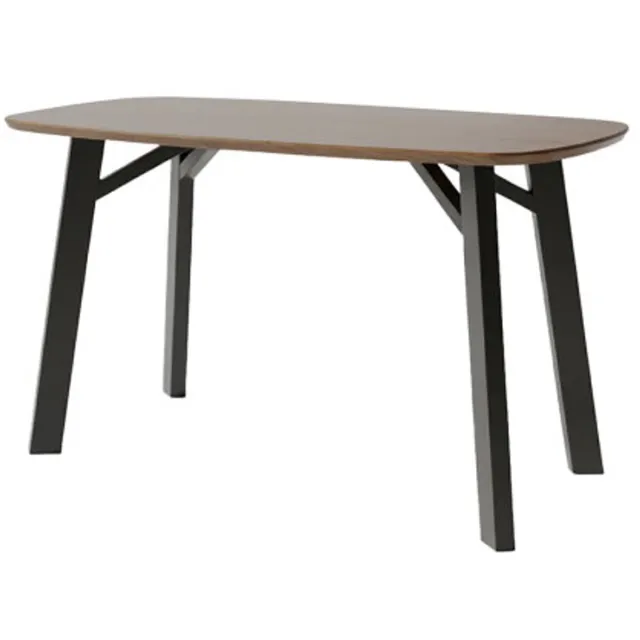 MySons Bartafel deens ovaal 160x90x95 cm, Mango Dark Malt - Izakaya Table Collection walnoot