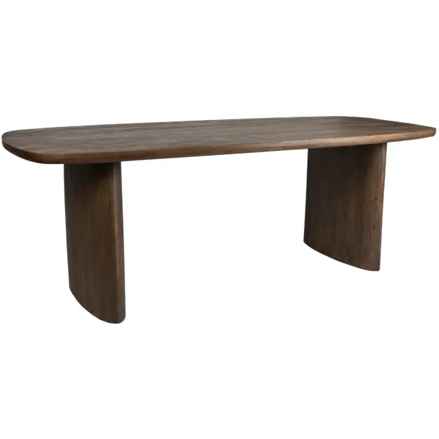 Livingfurn Eetkamertafel Tyler - 100x220x76cm Bruin