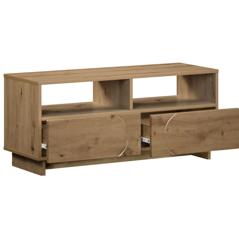 vidaXL TV-standaard 90 x 34,5 x 40 cm Artisanaal eiken Bewerkt hout, foto 3