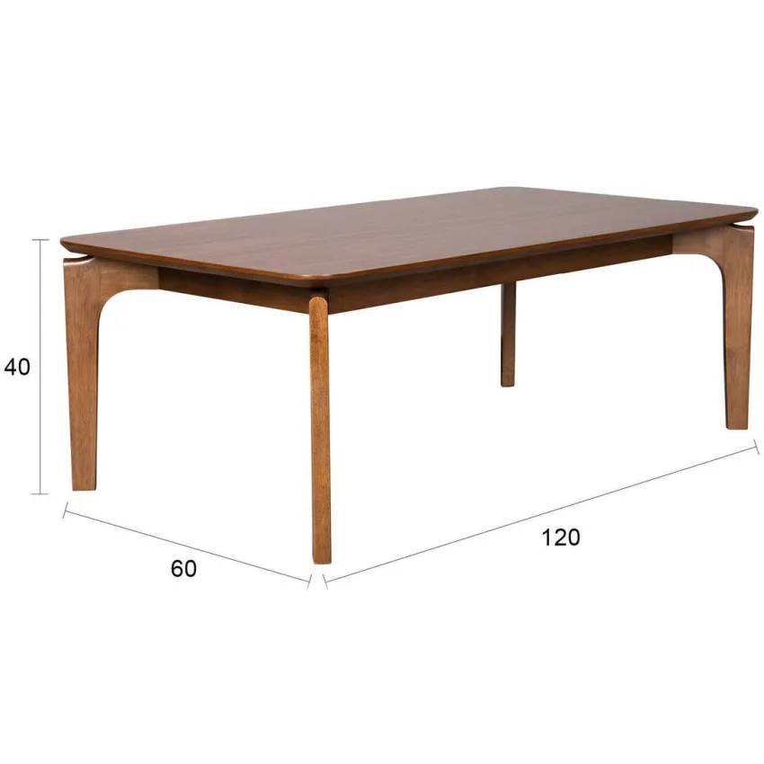 Dutchbone Savone salontafel bruin, foto 2