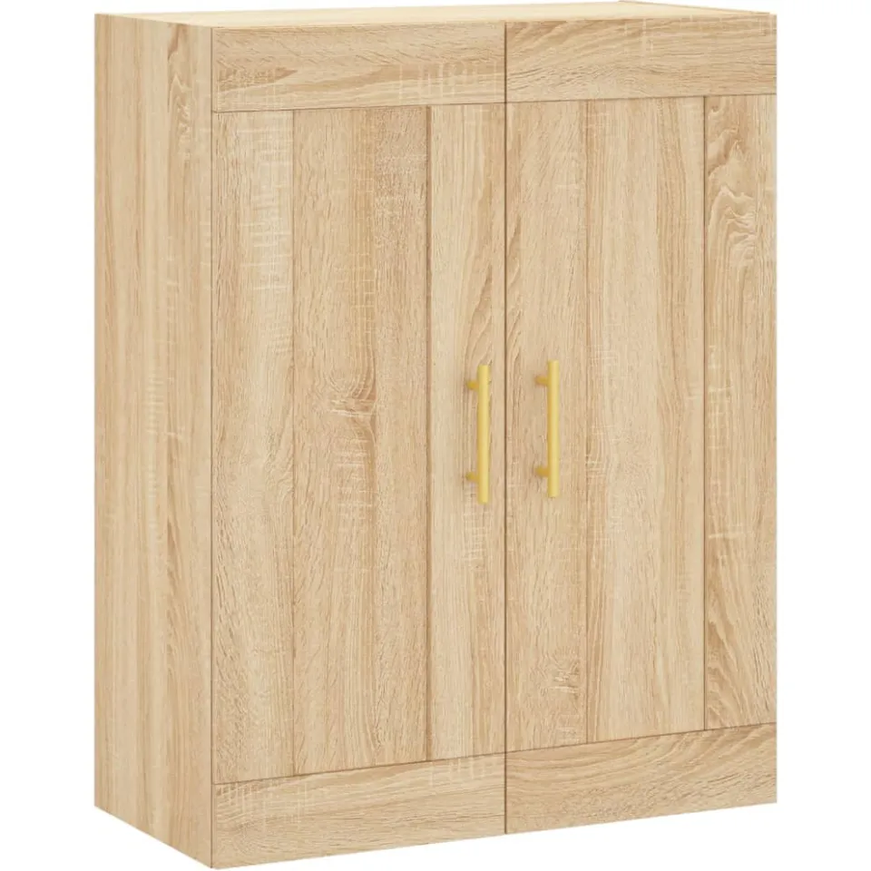 vidaXL Hangkasten 2 st bewerkt hout sonoma eikenkleurig, foto 3