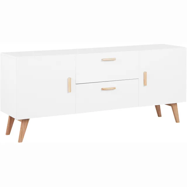 Beliani MEET II - Sideboard - Wit - MDF