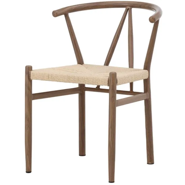 Svea Carvalho eetkamerstoel - rattan - bruin