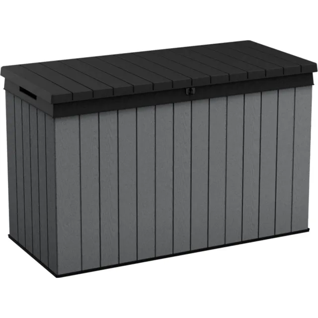 Keter Darwin Opbergbox - 670L - 142,5x65,5x89,52cm - Grijs