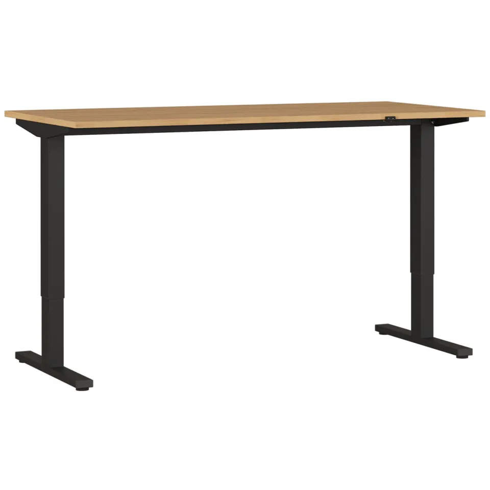 Elektrisch Bureau Ergonoma Eiken 160 CM, foto 5