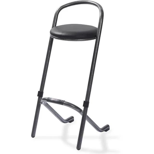 Grizzly Outdoor Stapelbare barkruk Easy Zwart