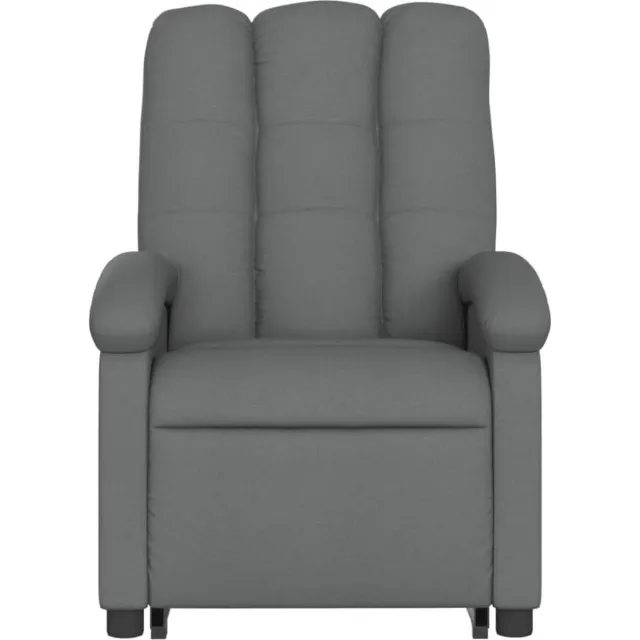 Thuys Sta Op Stoel Elektrisch – Relaxfauteuil Verstelbaar – Armstoel voor Ouderen – 70 x 93 x 101cm – Donkergrijs