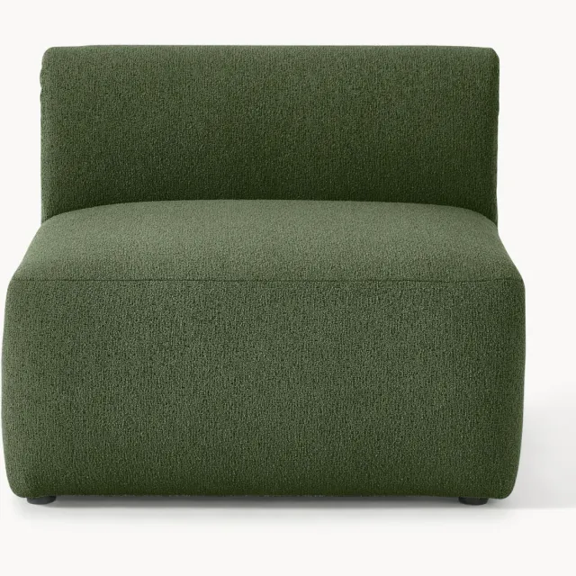 Westwing Collection Bouclé middenmodule Sofia Groen