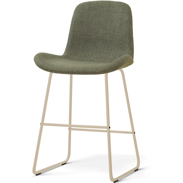 Nolon Nino-Fé barkruk forestgroen - beige onderstel - 65 cm