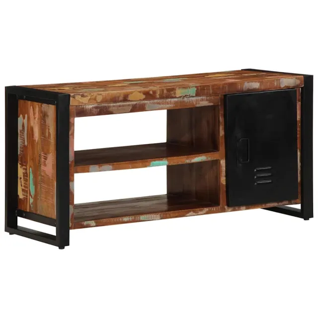 vidaXL Schoenenbank Multikleur 100 x 40 x 50 cm Meerkleurig