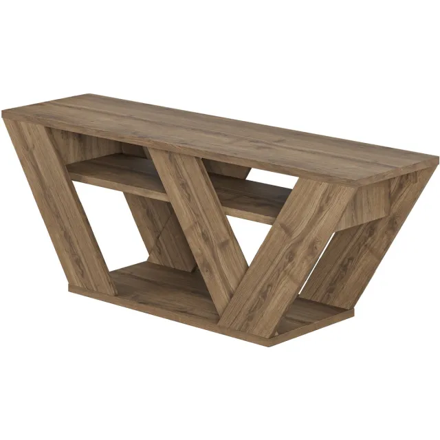 Hocus Picus TV Meubel - Donker Eiken - 110x30x40 cm