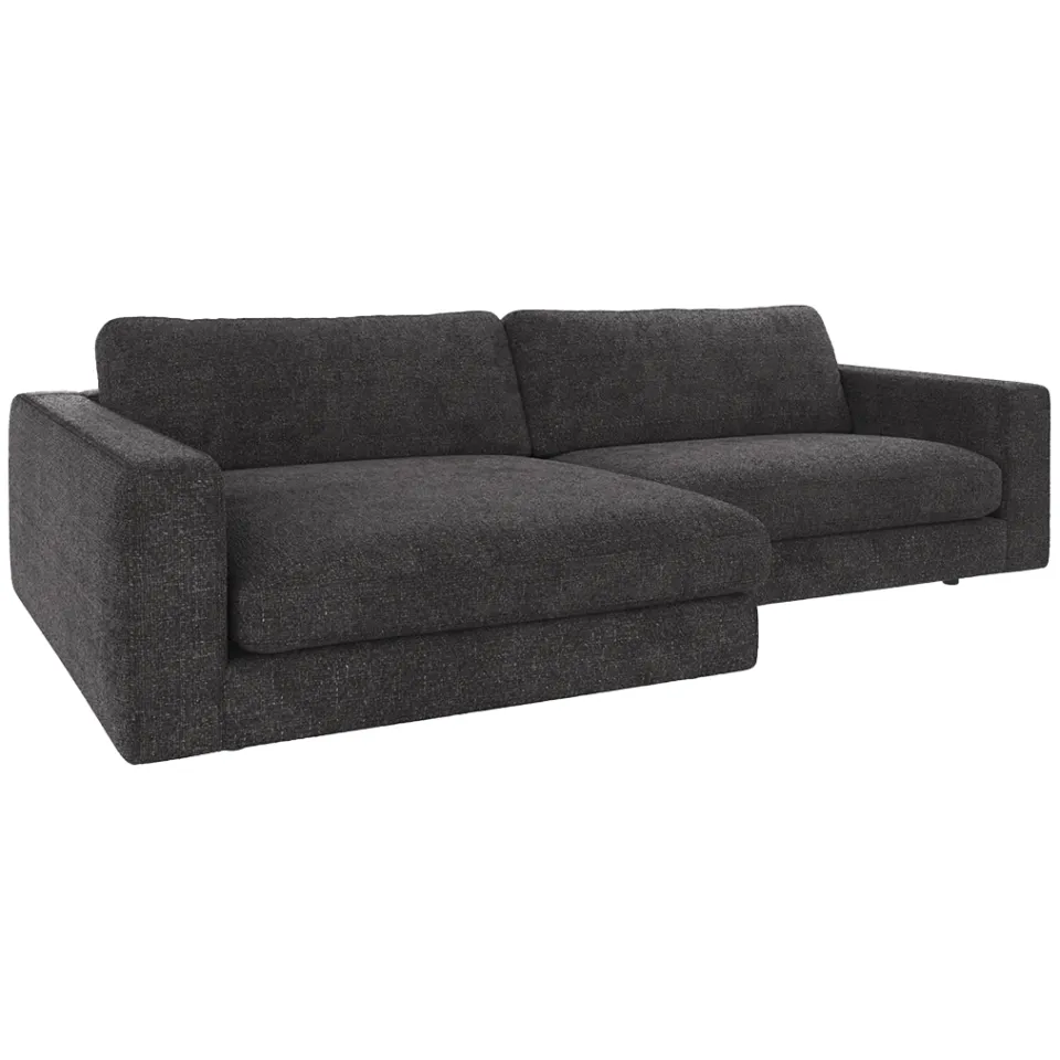 Rowico Home Duncan modulaire gestoffeerde hoekbank antraciet - links - 258 cm, foto 2
