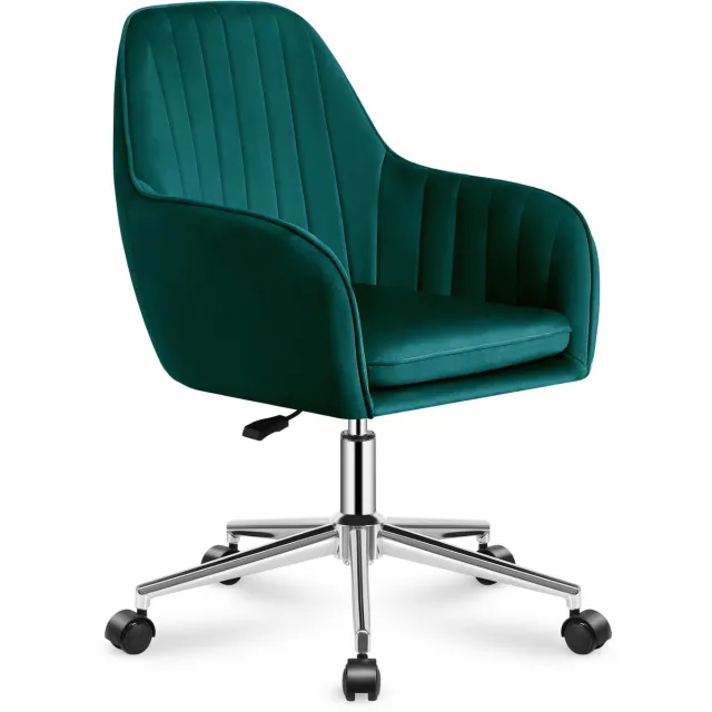 Mark Adler Future 5.2 Bureaustoel – Groen – Velours – Ergonomisch – Met Wielen – Max. 130 kg