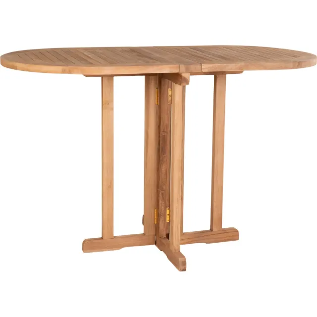 House Nordic Balkontafel Huelva Teakhout Inklapbaar