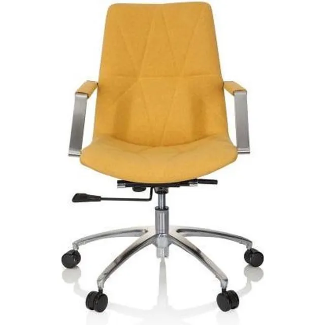 hjh office Saranto II - Thuisgebruik bureaustoel - Mosterd - Stof