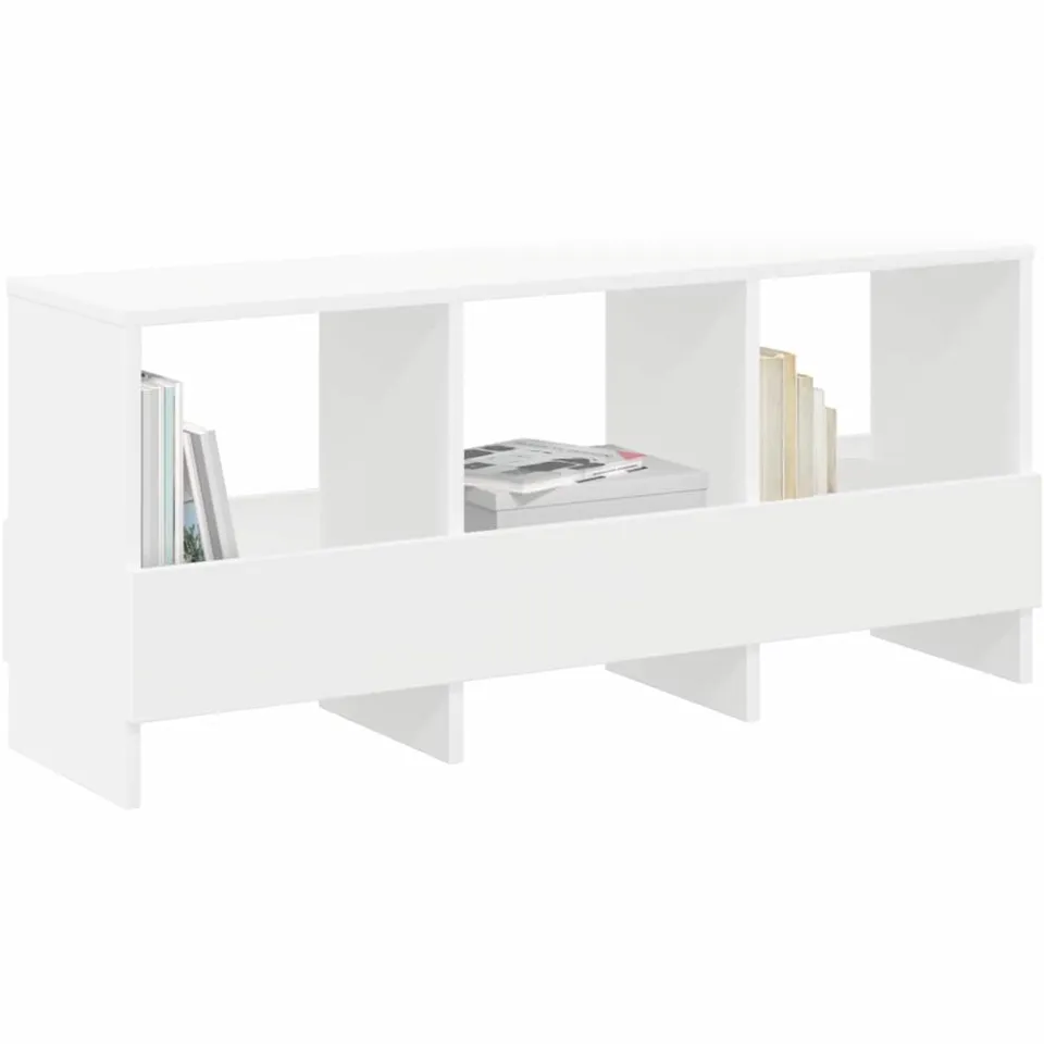 vidaXL Tijdschrift Rek Wit 102 x 30 x 45 cm