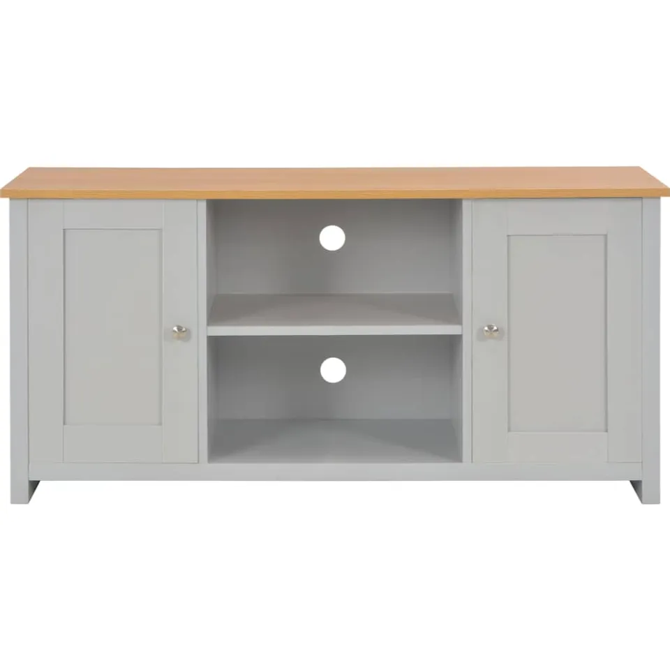 vidaXL Tv-meubel 120x39x58 cm grijs, foto 3