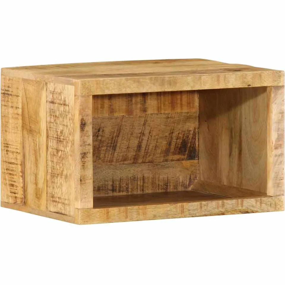 vidaXL Nachtkastje Bruin 40 x 30 x 25 cm Massief Mango Hout, foto 2