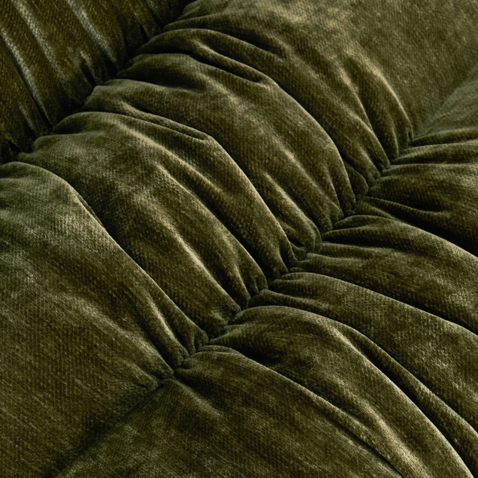 NOUS Living fauteuil Plump khaki, foto 6