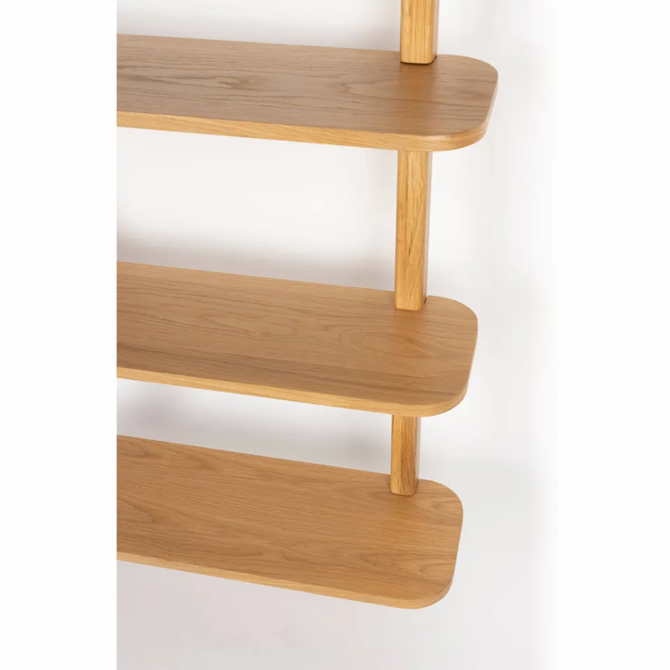 Zuiver Hogar Wandkast/ Wandplanken Naturel Eiken, foto 6