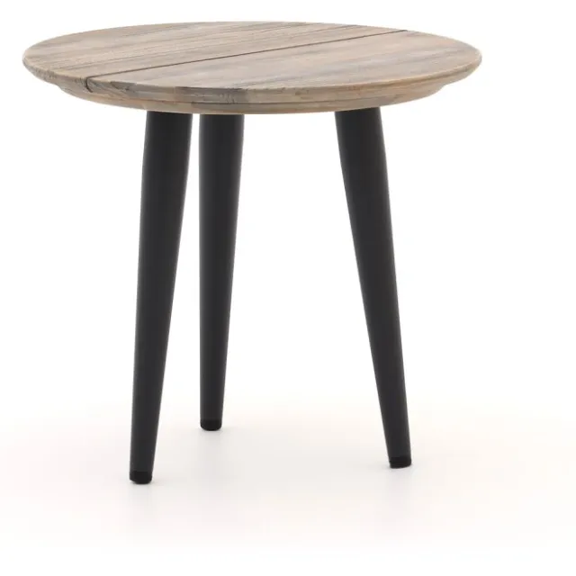 ROUGH Furniture ROUGH-K bijzet tuintafel ø 50cm Grijs