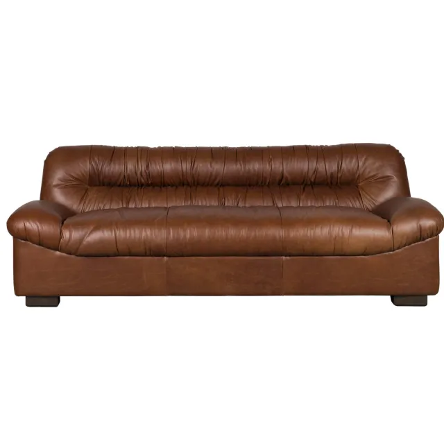 Dutchbone Douglas 3-zitsbank chocoladebruin Chocolade bruin