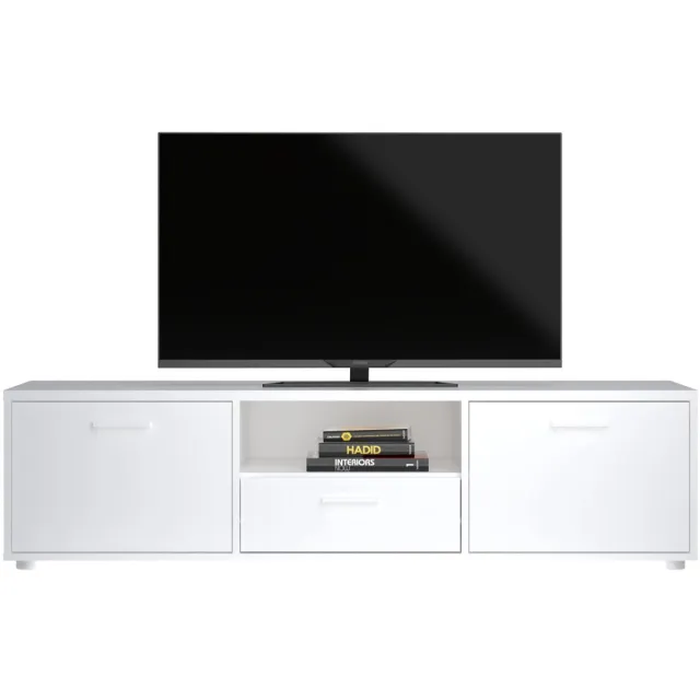 Giga Living Tv-meubel Media - Wit - 150x40x40cm