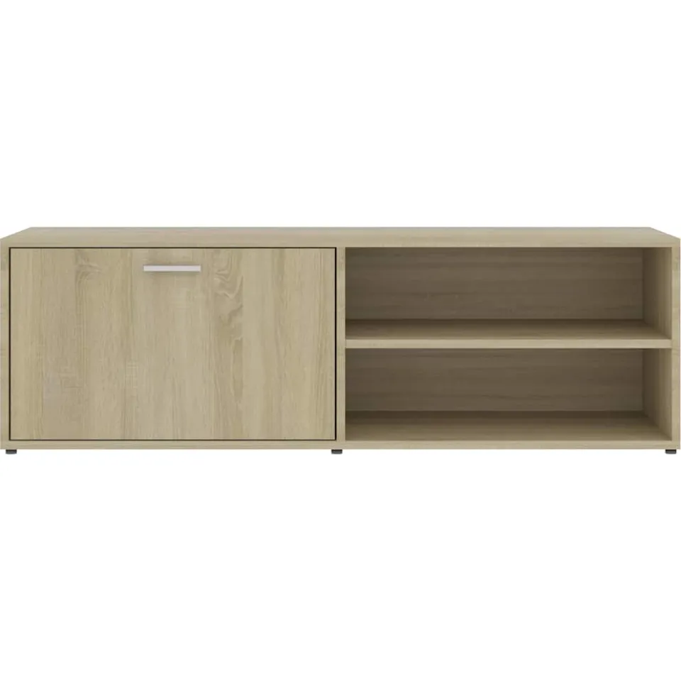 vidaXL Tv-meubel 120x34x37 cm bewerkt hout sonoma eikenkleurig, foto 3
