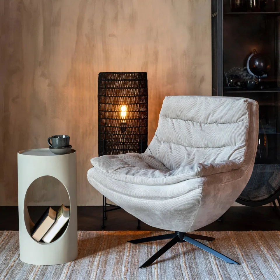 Dutchbone fauteuil Vince beige, foto 6
