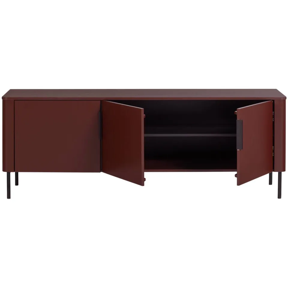 WOOOD Gunnar tv-meubel bordeauxrood, foto 2