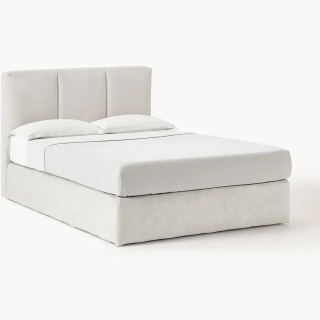 Westwing Collection Boxspringbed Oberon Beige