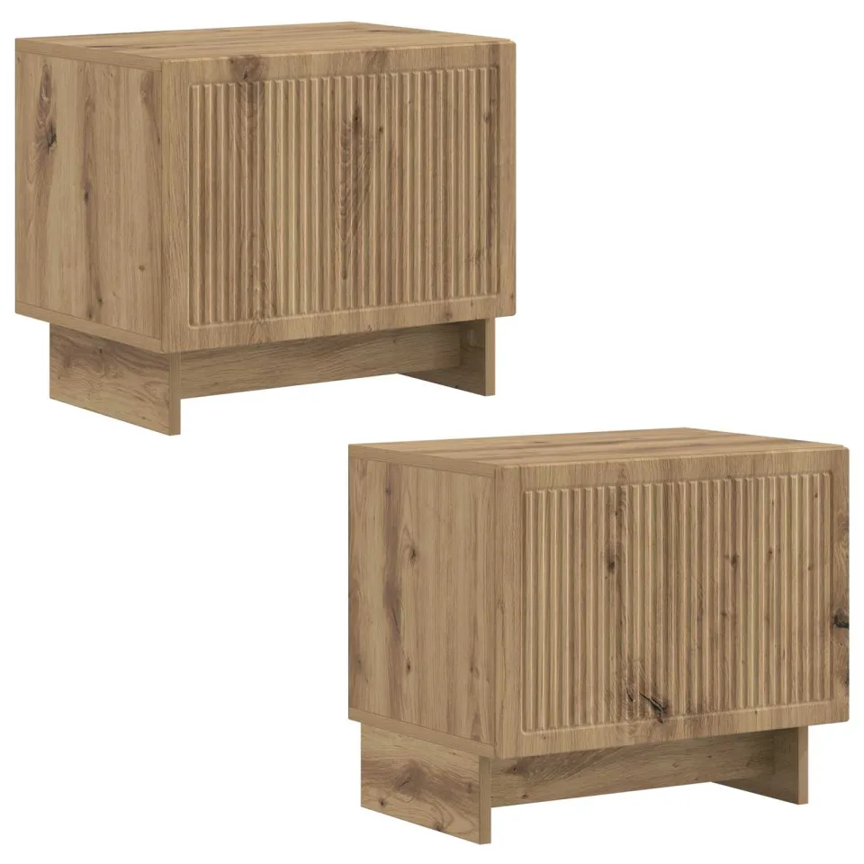 vidaXL Tv-meubel Artisanaal eiken Bewerkt hout, foto 4