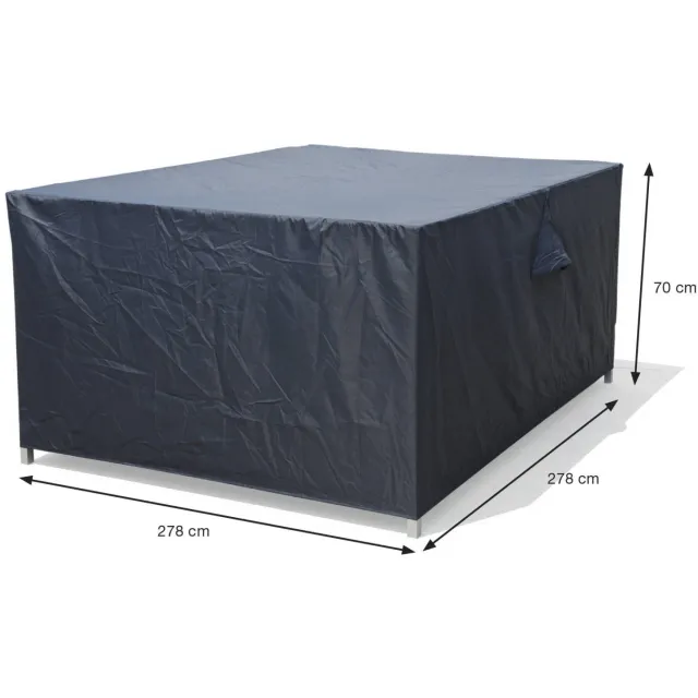 Garden Impressions Coverit lounge/dining beschermhoes donkergrijs